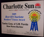 2009 Charlotte Sun Award